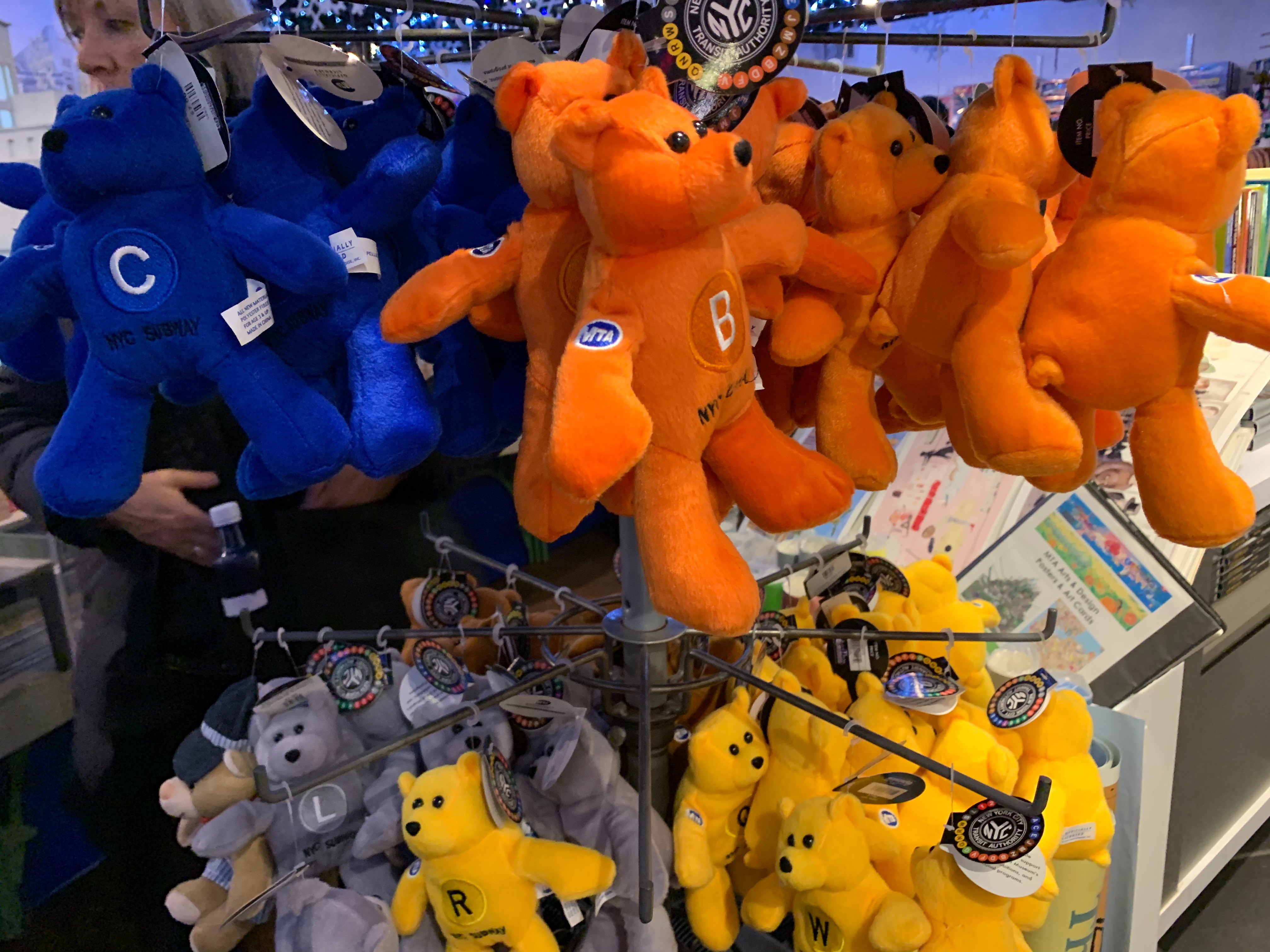 グランドセントラル駅で売っているクマの人形