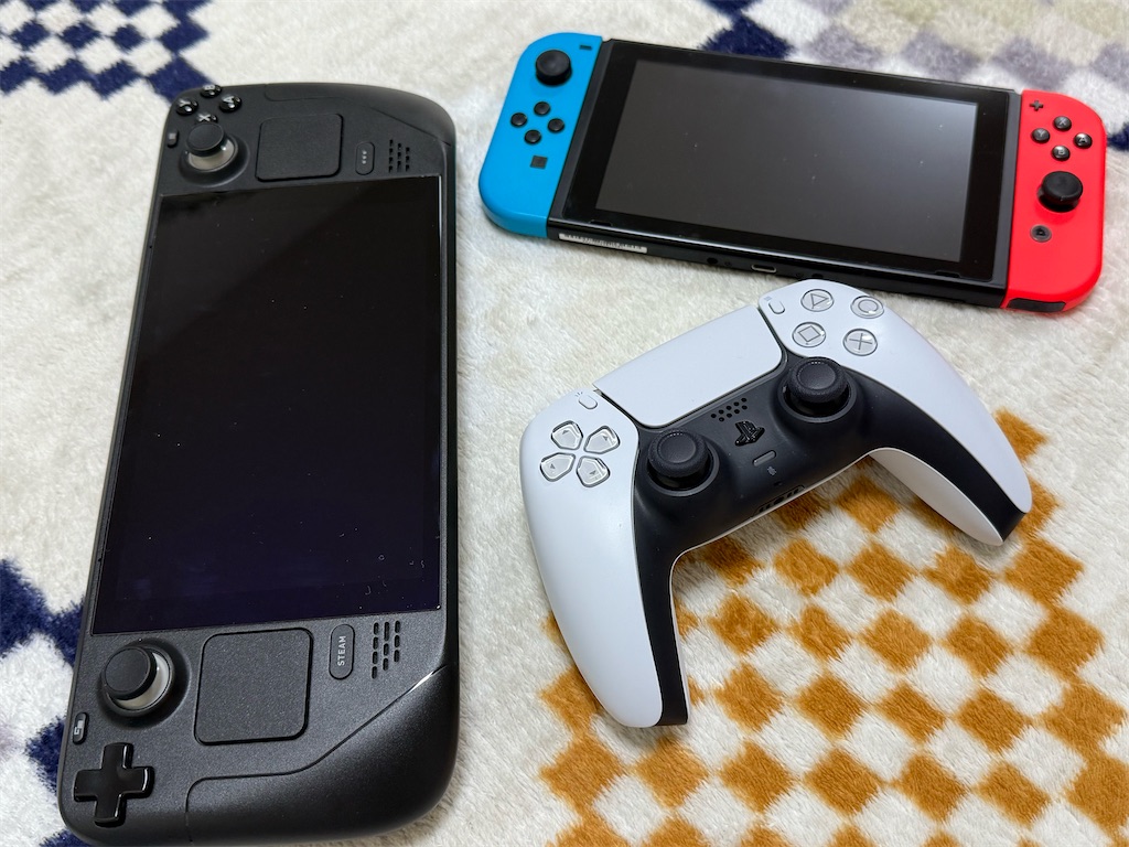 Switch】VS【PS5Pro】VS【SteamDeck】！！ いろんな観点からの特徴比較