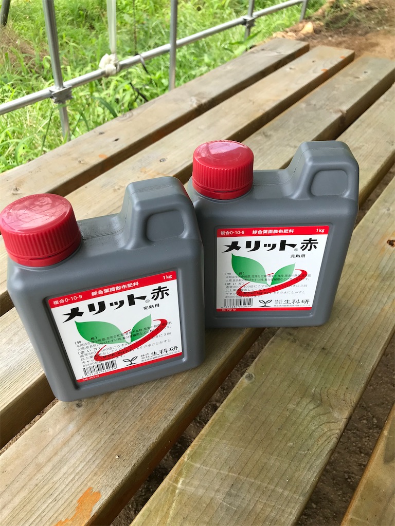 液肥の葉面散布 Grape Fairies Blog ぶどう農家の一年