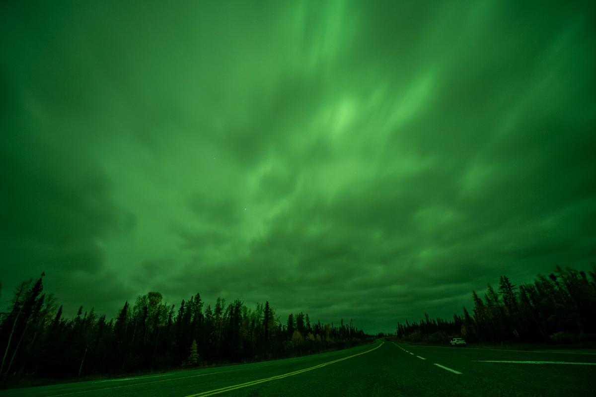 一生に一度は見たい」オーロラを訪ねて ③オーロラ・ツアー初日 - 山と