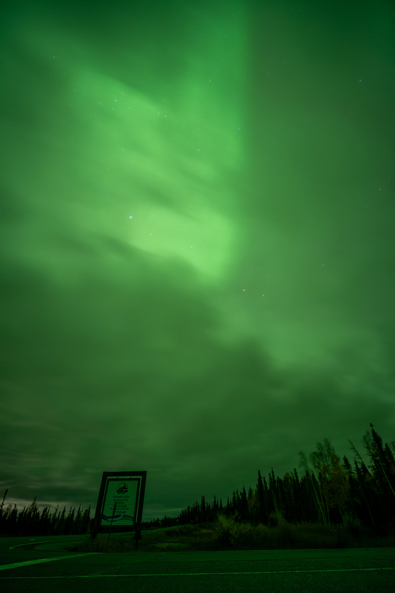 一生に一度は見たい」オーロラを訪ねて ③オーロラ・ツアー初日 - 山と