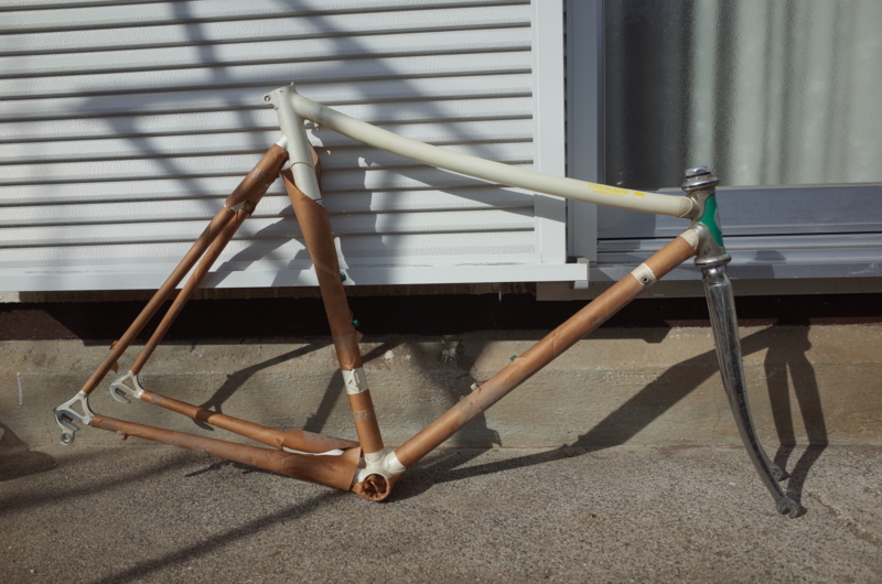 今年も実家でお宝発掘~ケルビム ファニーバイクフレーム - 緑の週末日記