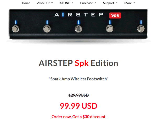 XSONIC AIRSTEP LITE 買いました １ - 還暦～古希までにギターを攻略する