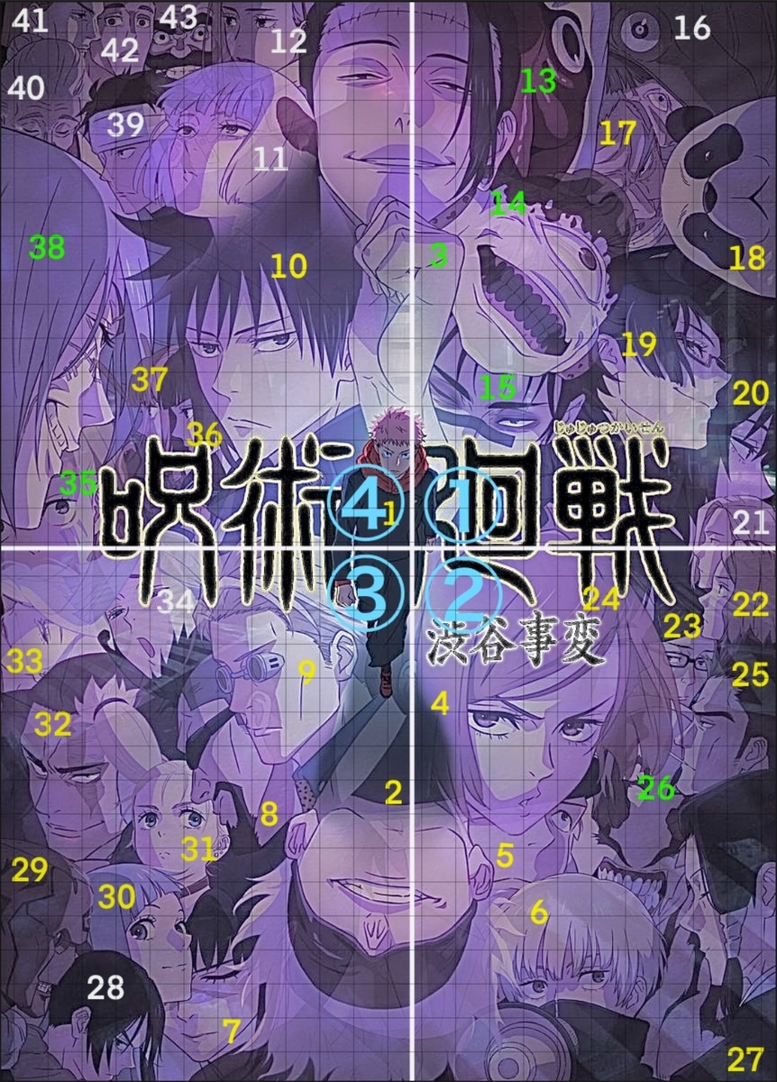 呪術廻戦 懐玉・玉折 キービジュアル A3キャラファイングラフ Amazon.co.jp: 呪 術 廻 戦 懐玉・玉折 キービジュアル A3キャラ