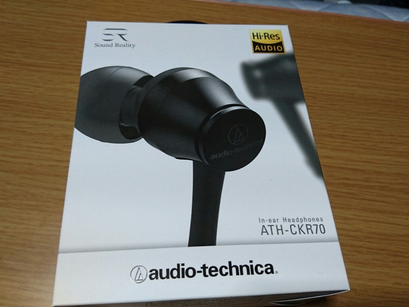 中古】オーディオテクニカ Sound Reality ATH-CKR70 BK [グラファイト