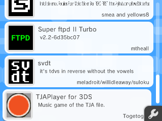 3dsの太鼓の達人シミュレーター Tjaplayer For 3ds Byとげとげ うさぎの改造録