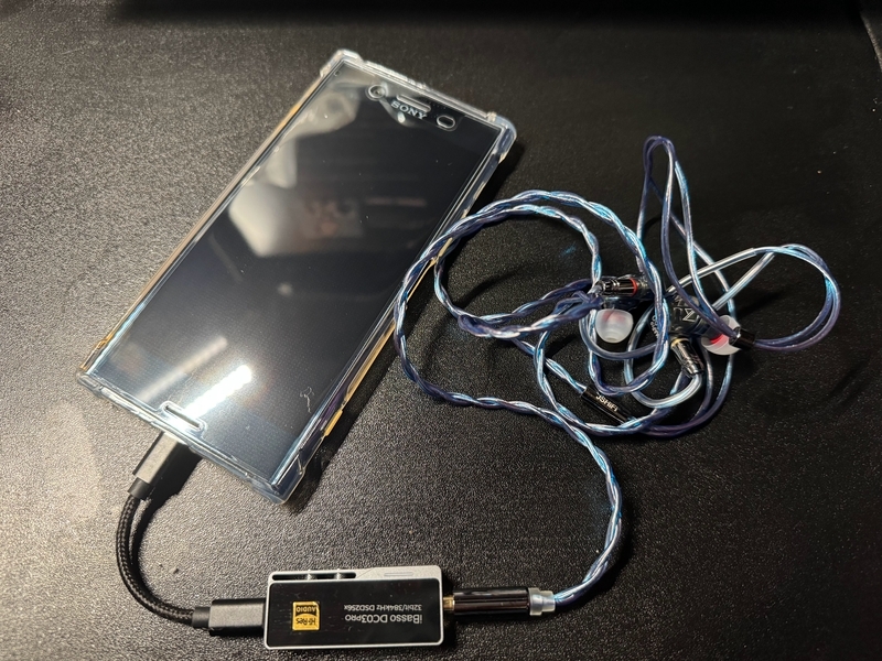 DAP】Xperia XZとIbasso DC03PROでDAPを作ってみた。（茶番要素あり