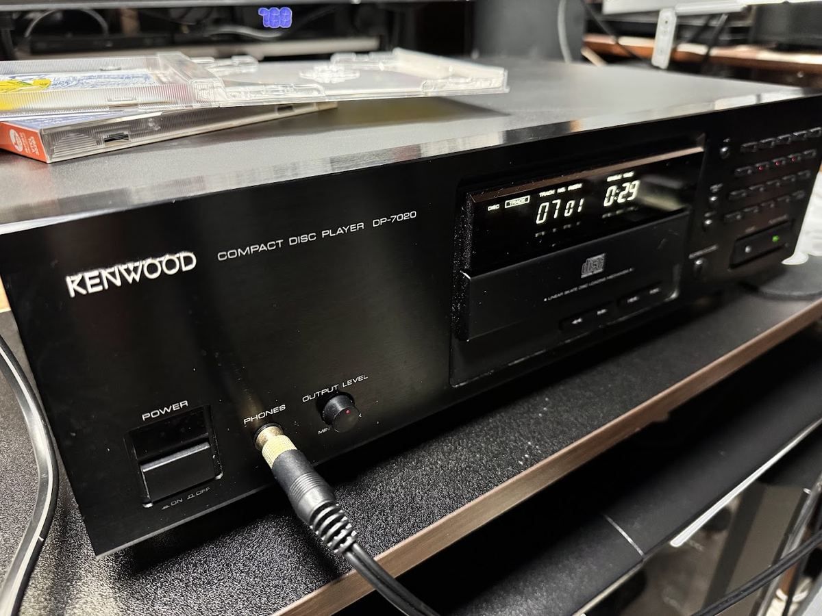 KENWOOD　ケンウッド　CDプレーヤー　DP-7020 CDプレーヤー】KENWOOD DP-7020を衝動的に買い、満足。 - は