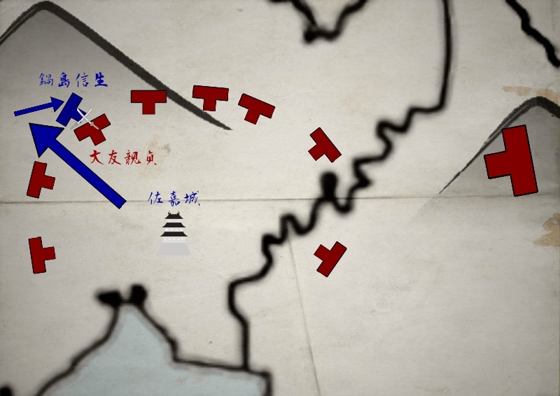奇襲を仕掛ける鍋島信生