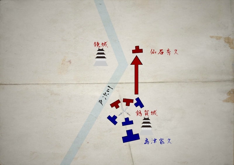 先に逃げる仙石秀久
