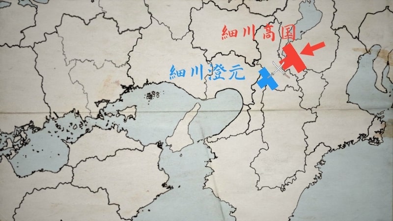 船岡山合戦に勝利する細川高国