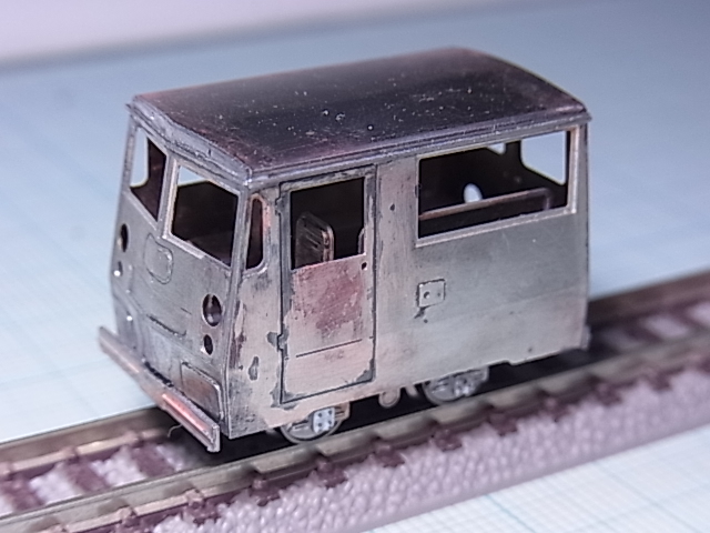 007 ワールド工芸 HOナロー 木曾森林鉄道 関電軌道モーターカー