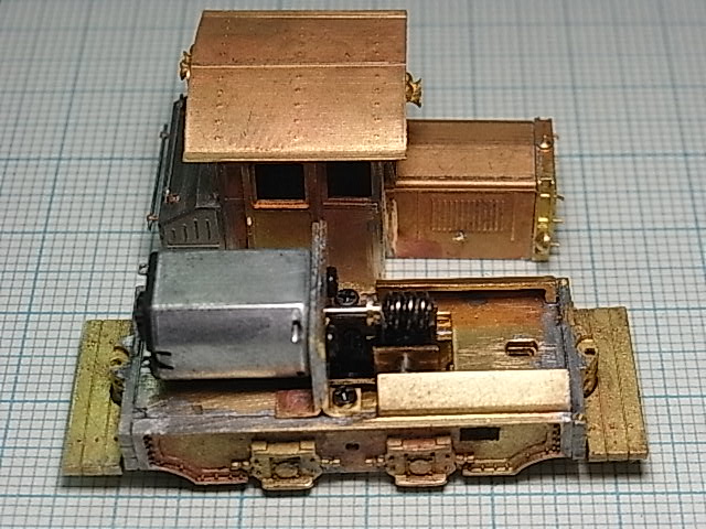 モデルワーゲン魚梁瀬の野村組製DL II 組立キット