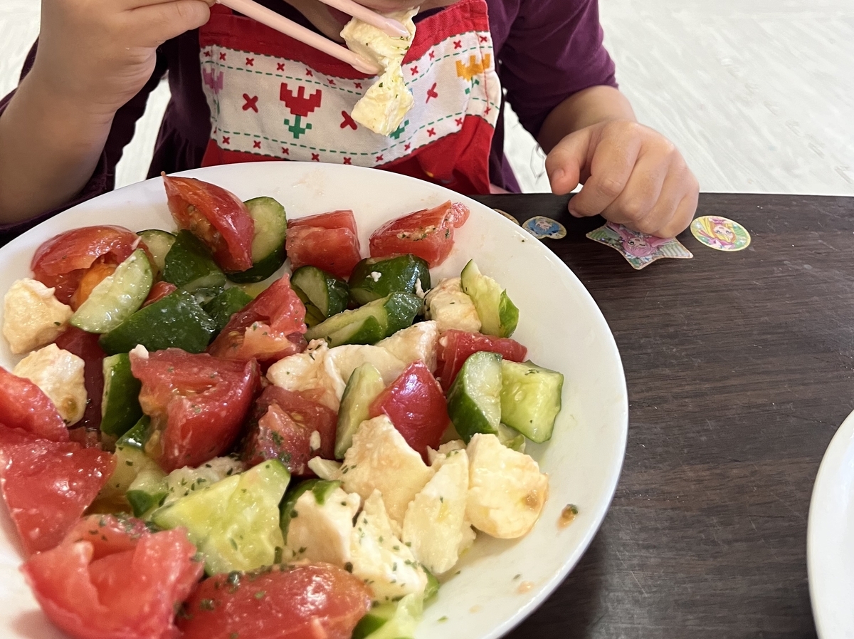 ４歳料理のお手伝いまとめ - 楽しく食育