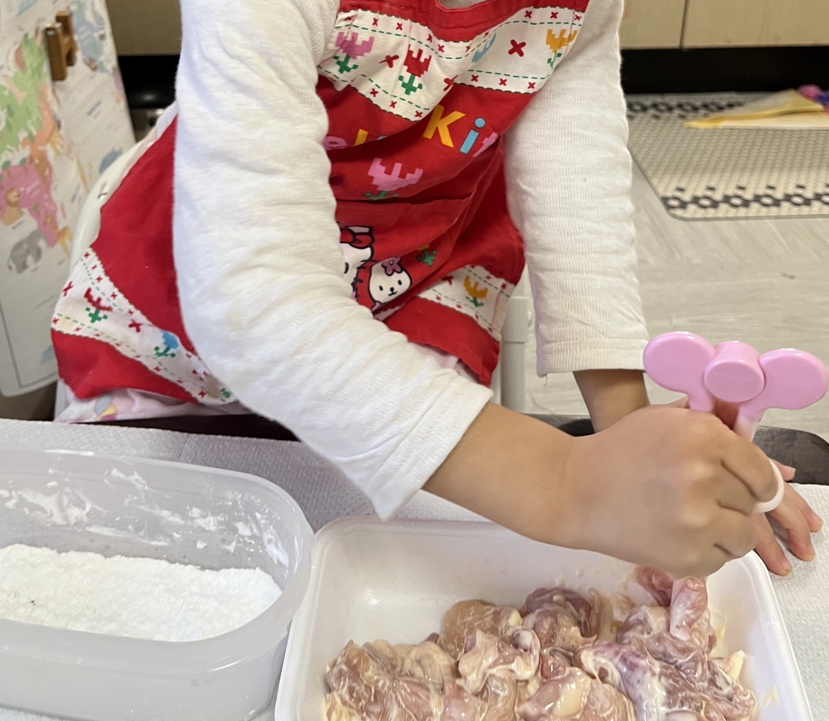 ４歳のお弁当作り