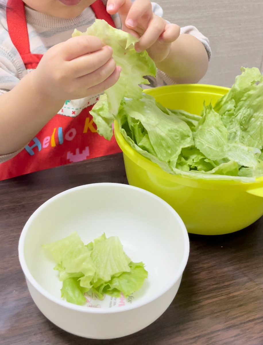 １歳料理のお手伝いまとめ - 楽しく食育