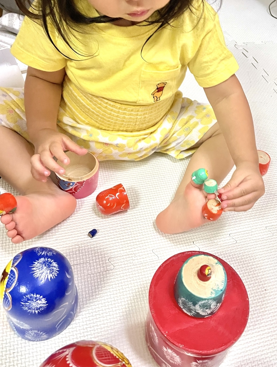 ２歳のプレゼント | マトリョーシカが最高の知育玩具に！