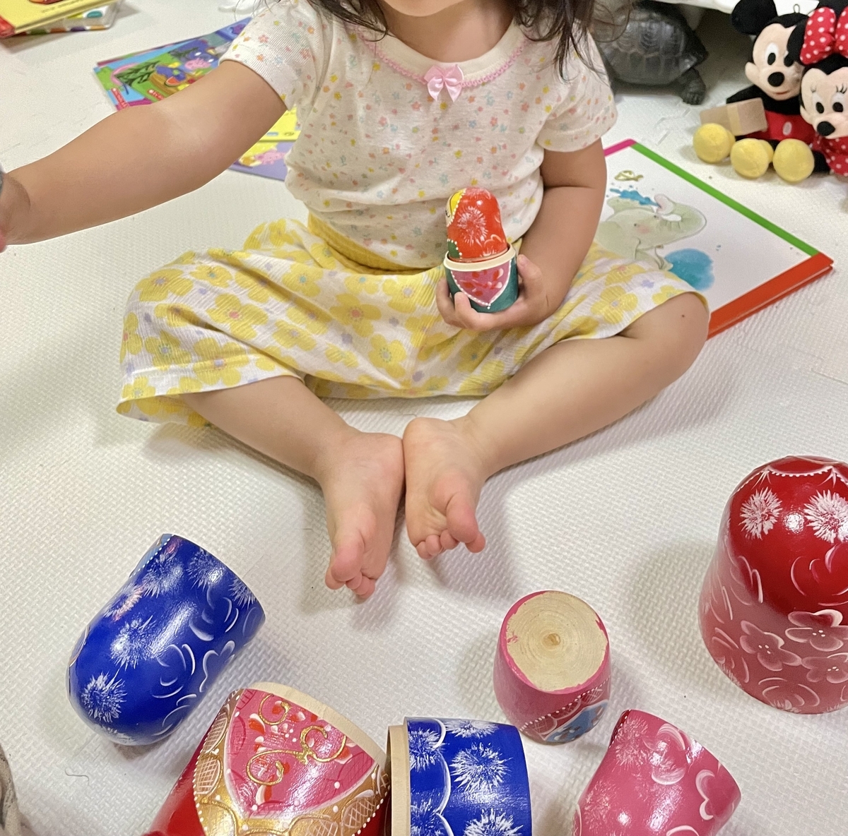 2歳のプレゼント | マトリョーシカが最高の知育玩具に！