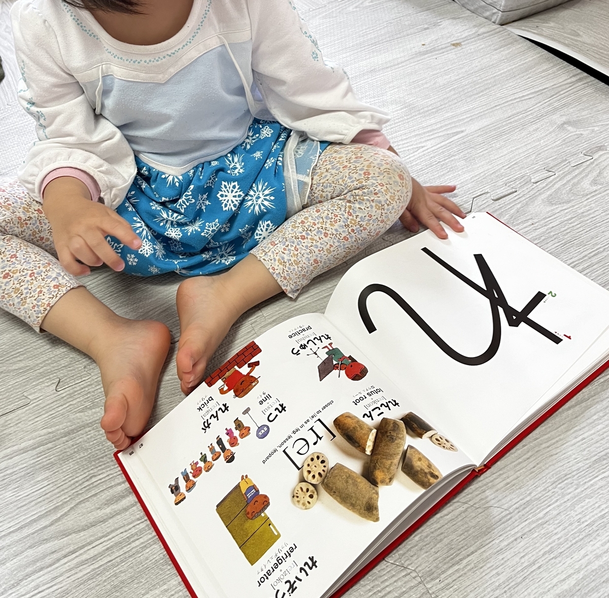 4歳でひらがなを読めるようになった！たった1冊の絵本を紹介