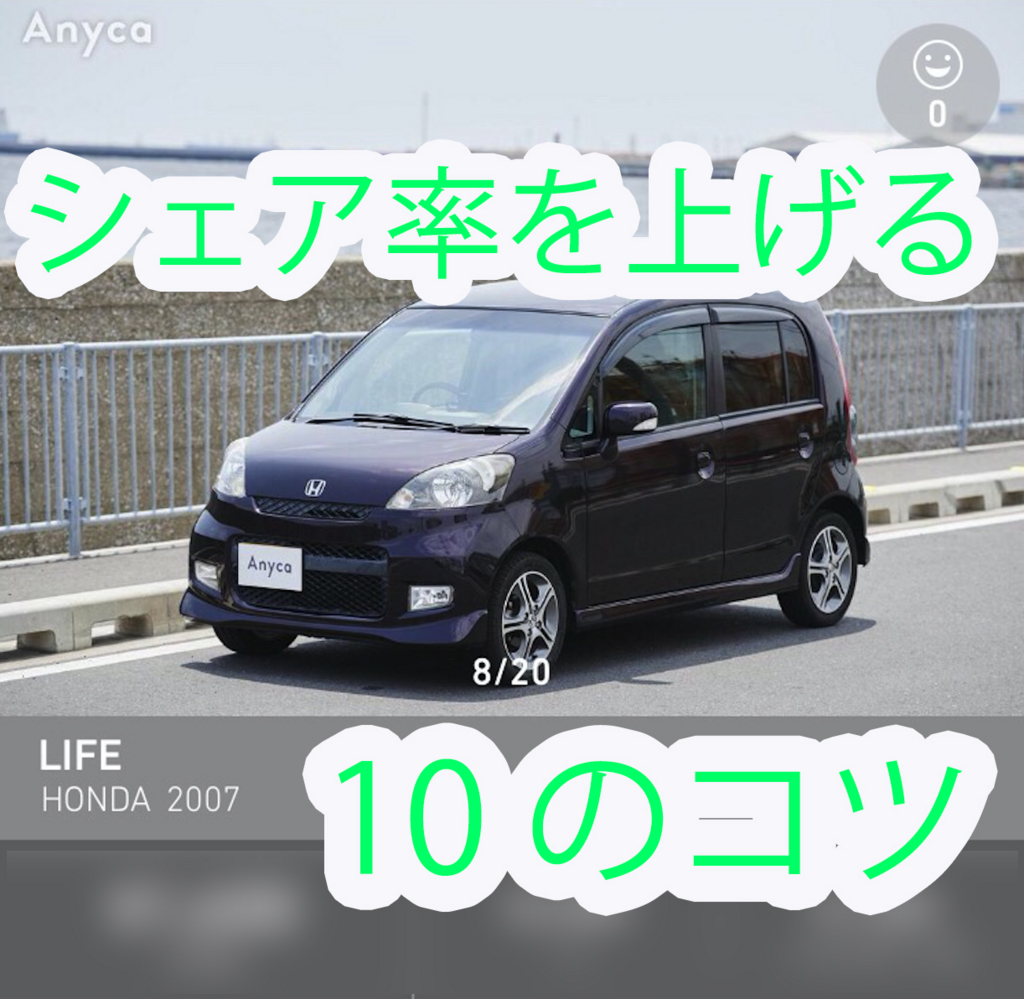 2ヶ月で人気ランキング入りした Anyca エニカ でシェア率を上げる10のコツを全て公開します だって苦いんだもん