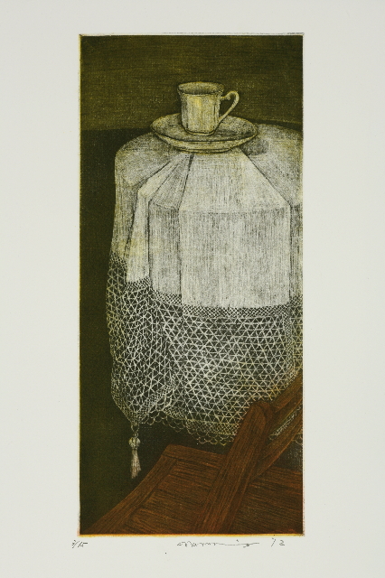 原科成美 銅版画展』 今井繁三郎美術収蔵館において、2012.05.12（土