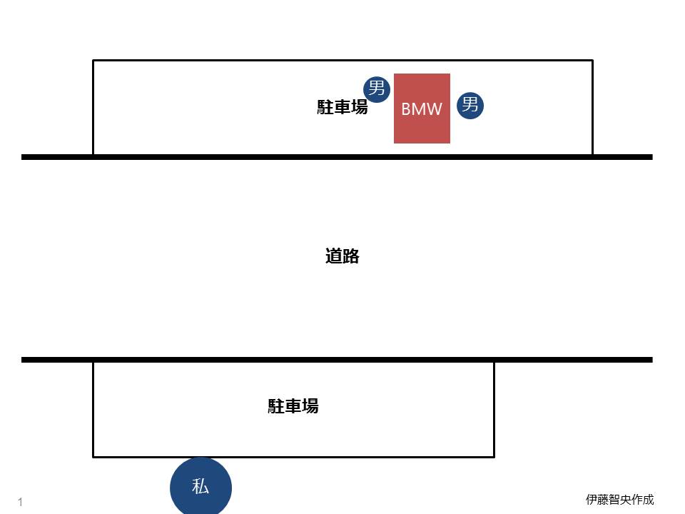 怪しいアフリカ系の二人組み　路上窃盗か