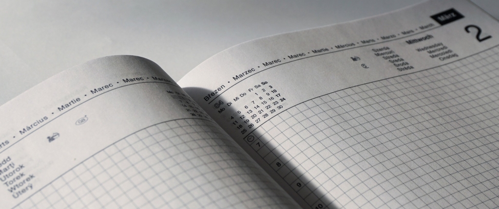 スケジュール帳としての手帳
