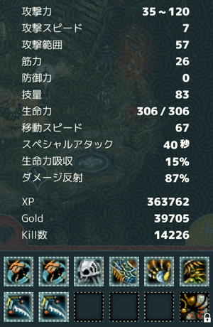 ダガー装備