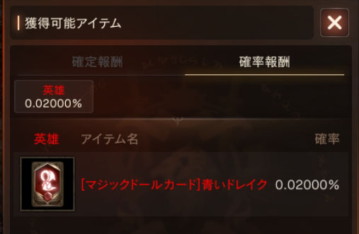 青いドレイク