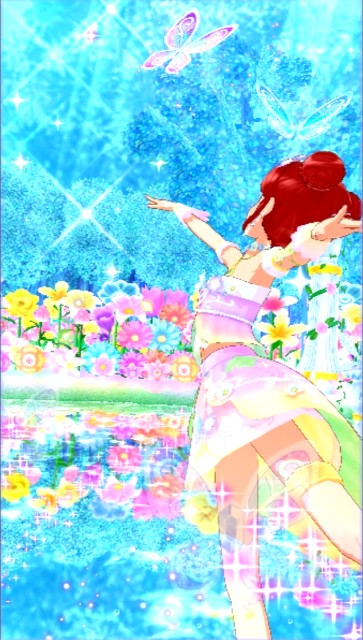 森の光のピルエット アイカツ ブロマイド研究所