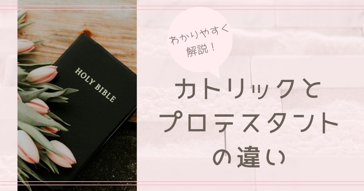 タイトル画像（カトリックとプロテスタントの違い）