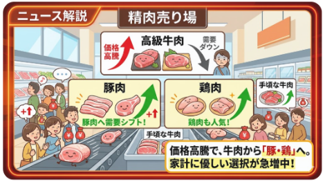 畜産部門の動きをまとめた図解