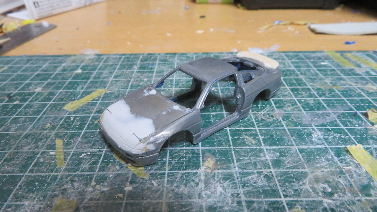 改造トミカ》 日産・180SX タイプⅡ 健二仕様を作る - えーだん7