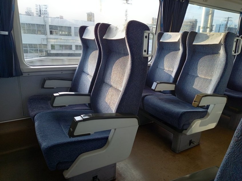 しおかぜ6号 特急券【チケットレス券】 - 紙切れ旅行記