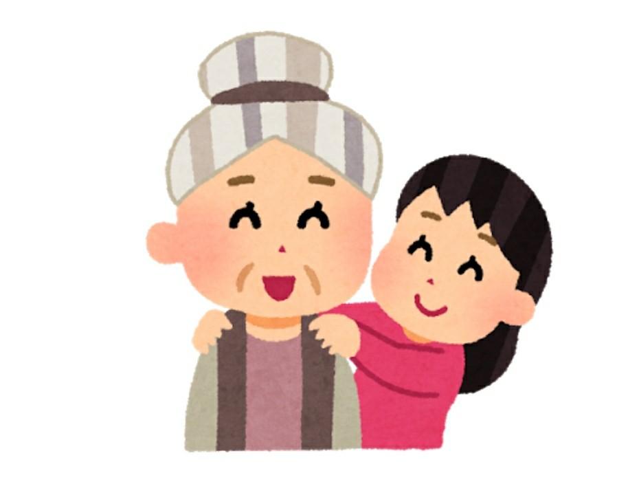 リビングで勉強、お年寄り感染させるかもしれない