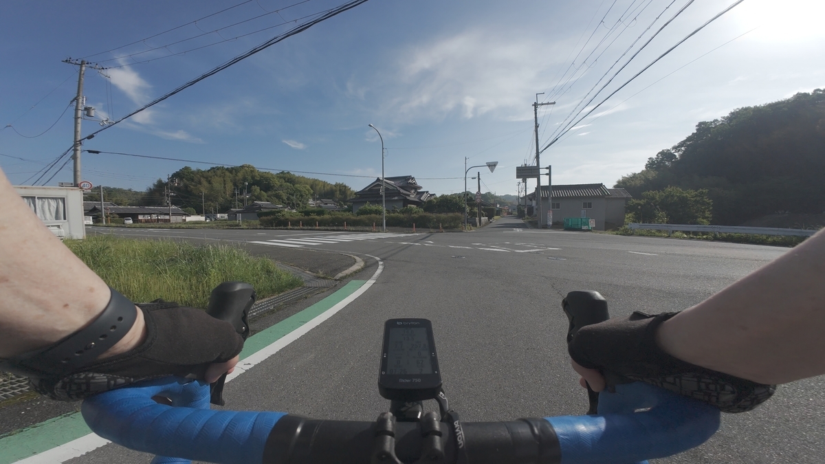 くろんど池までのライド画像