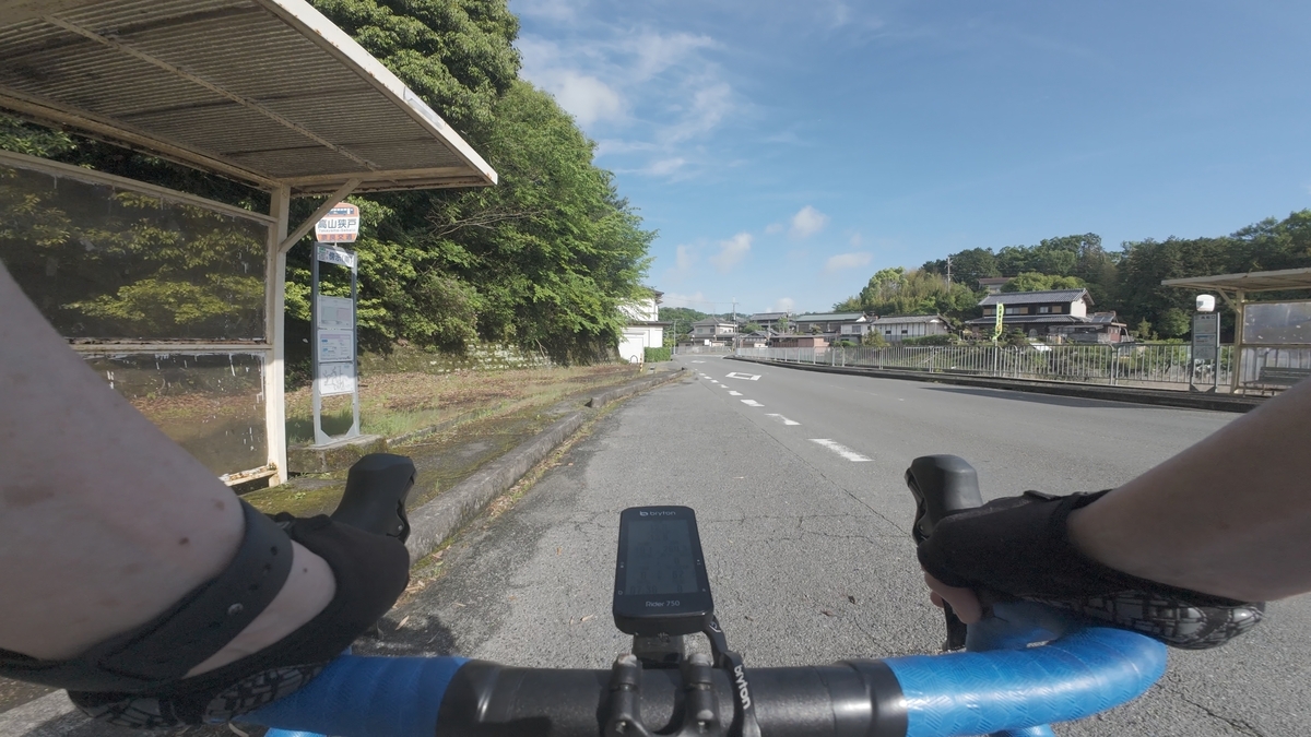 くろんど池までのライド画像