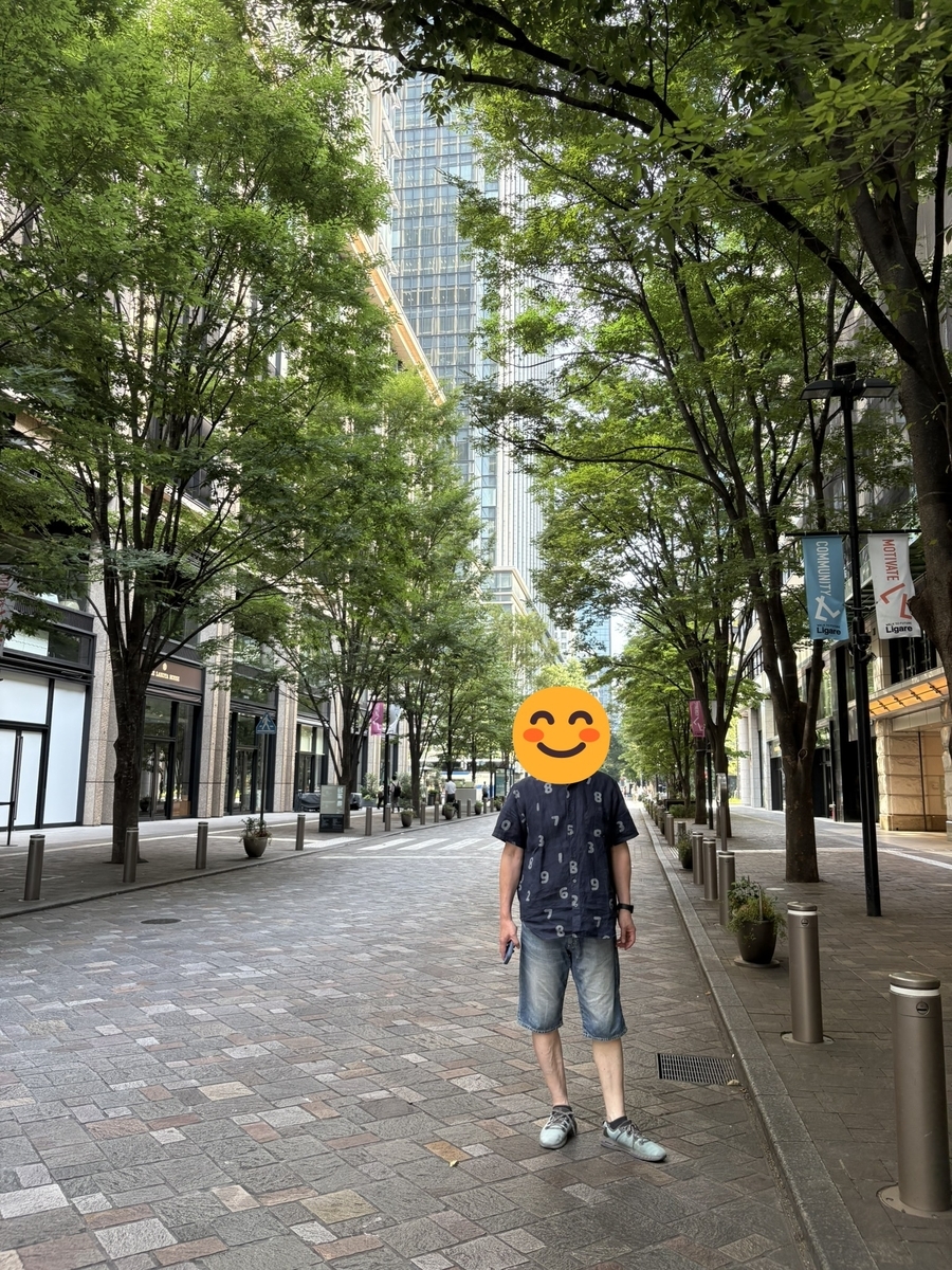 朝の丸の内中通り