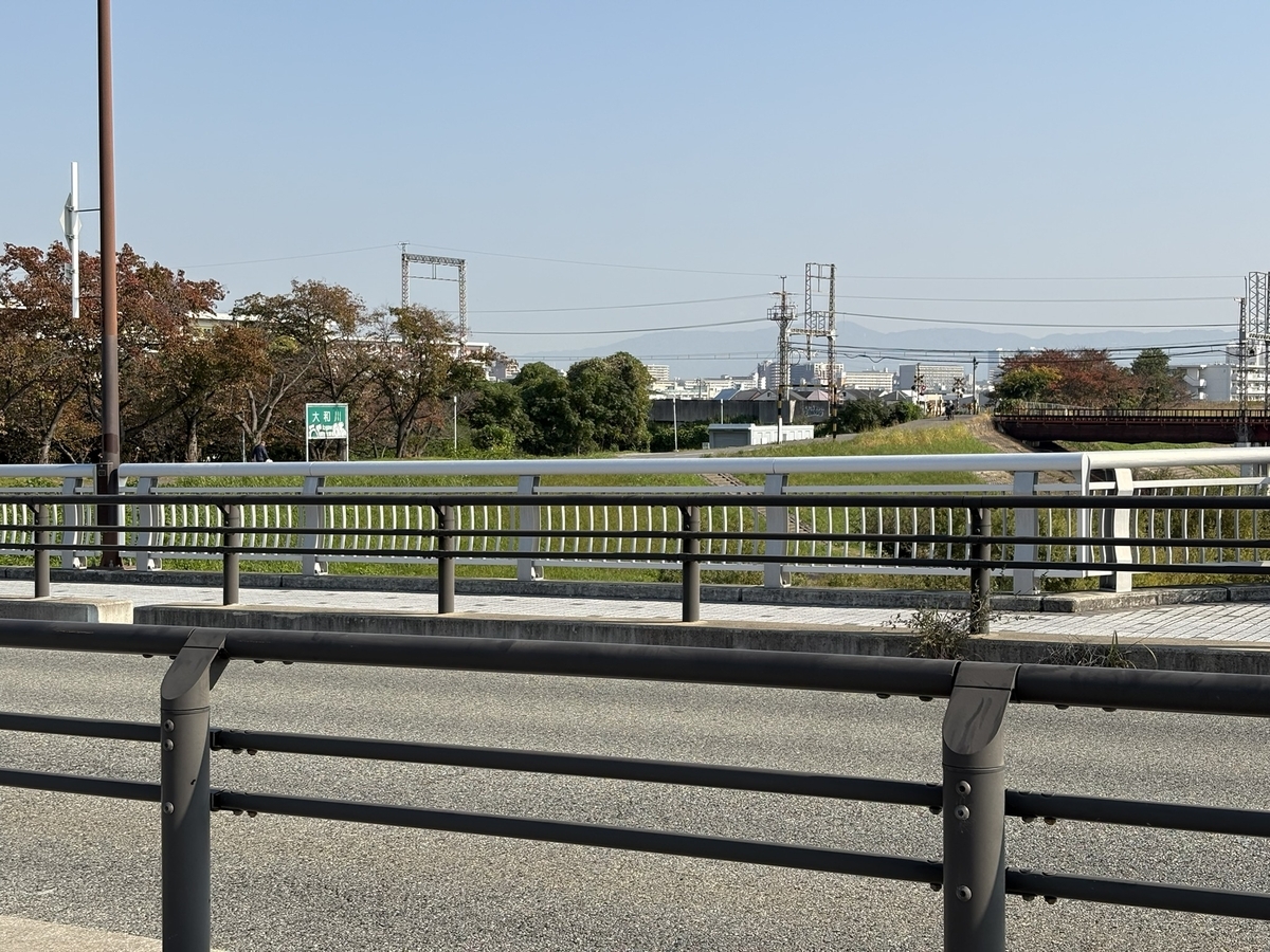 下高野橋から撮った近鉄南大阪線