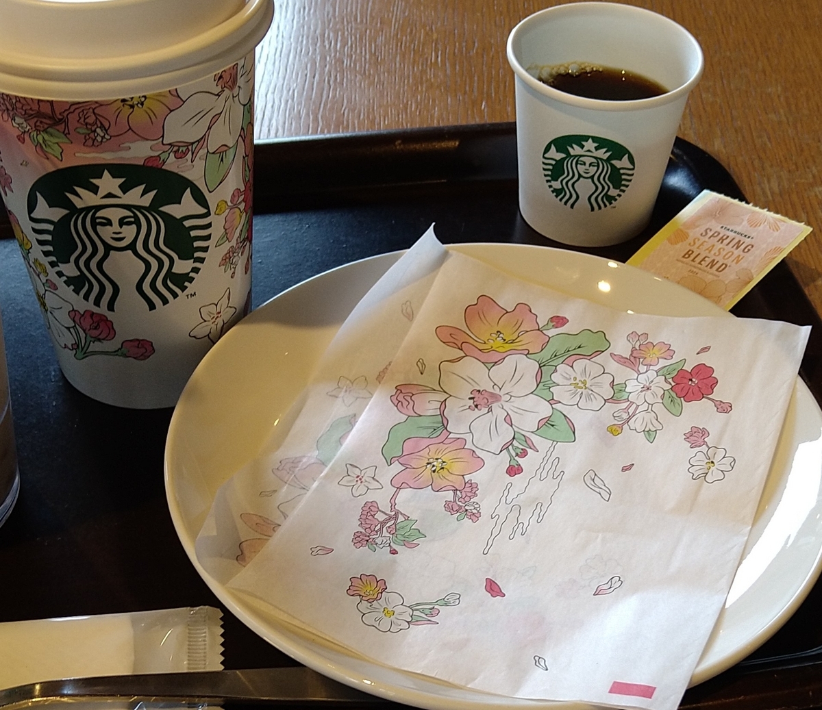 Starbucksカード 2017 桜ペア（スターバックスのタンブラー達