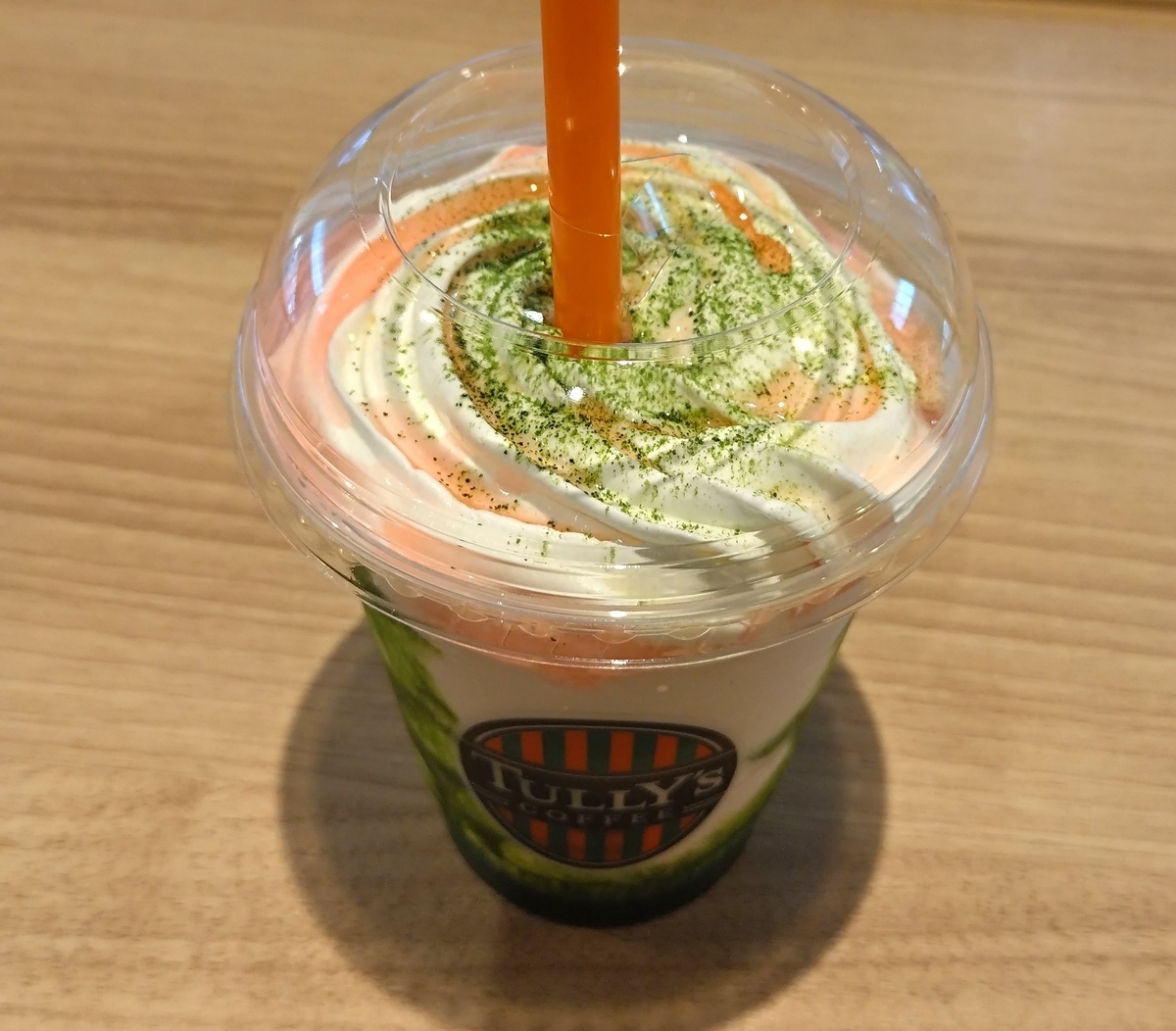 タリーズのSAKURA抹茶シェイク - ひろとカフェと