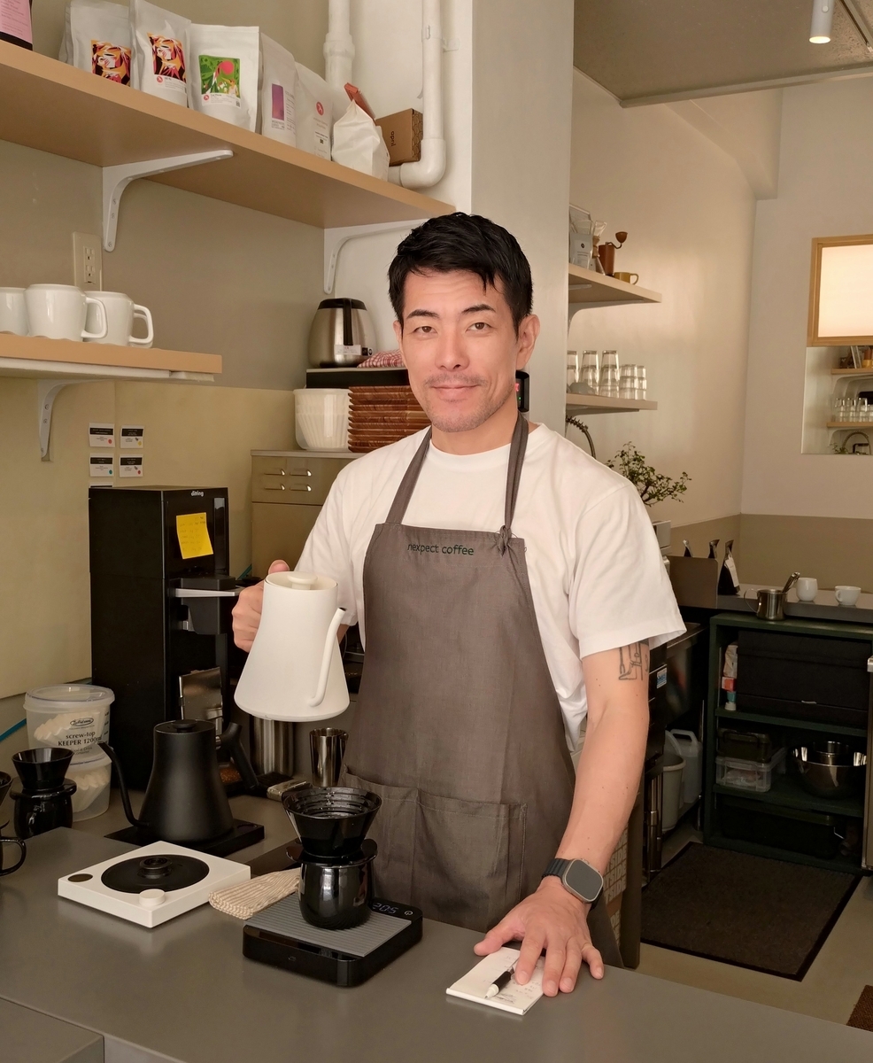 nexpect coffee【東京/小伝馬町他】 - ひろとカフェと