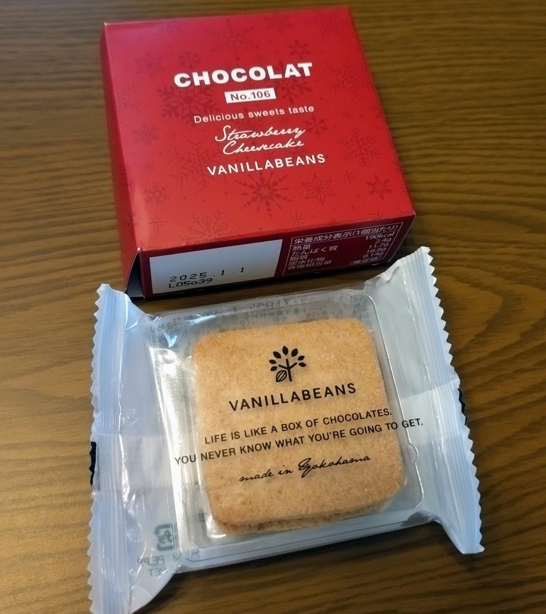 バニラビーンズのクリスマス商品🌲ショーコラストロベリーチーズケーキ