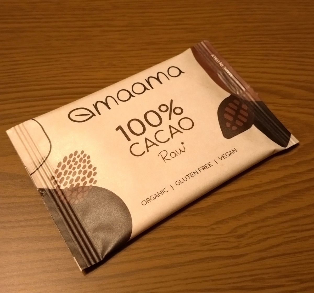 maamaのカカオ100%チョコ【お取り寄せ可/お酒不使用】 - ひろとカフェと