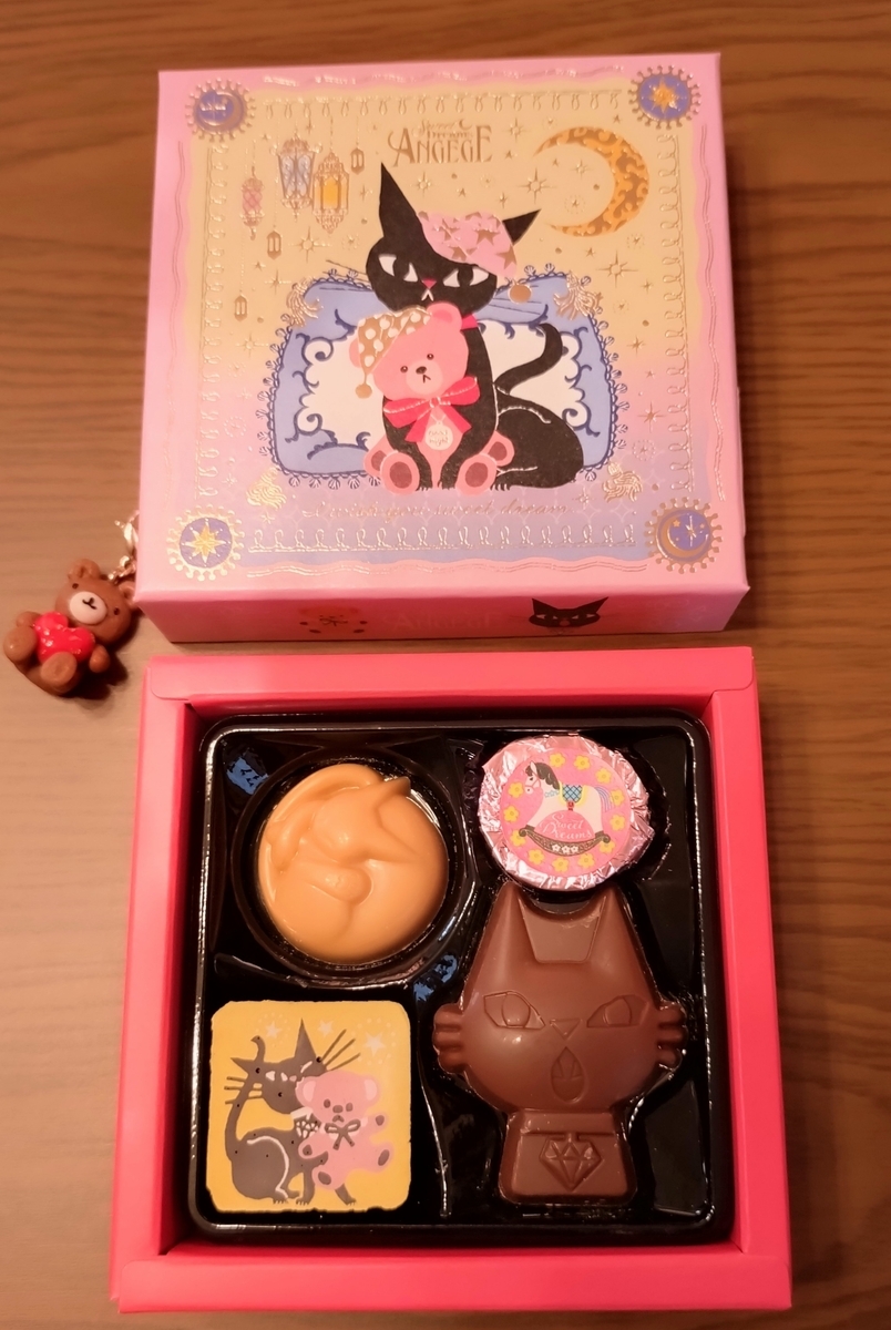 ゴンチャロフのアンジュジュは可愛い【バレンタイン/お酒不使用