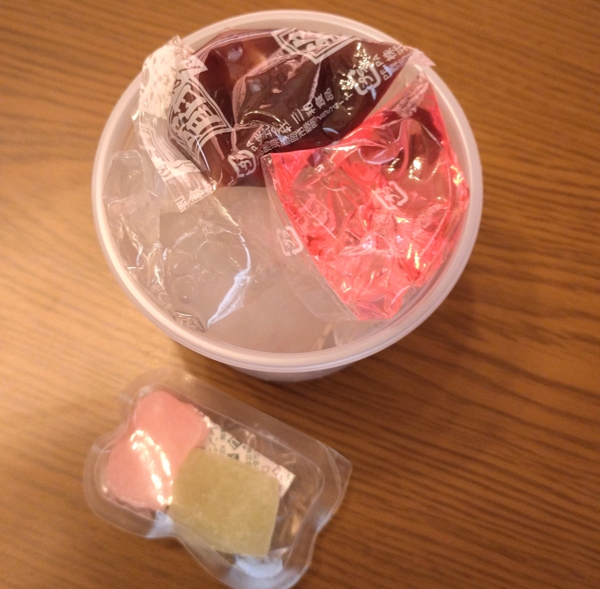 向島柳澤の桜あんみつ - ひろとカフェと