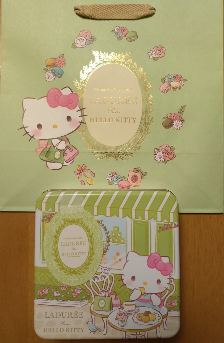 レア♥LADUREE ハローキティ クッキーセット meecolle_krs12