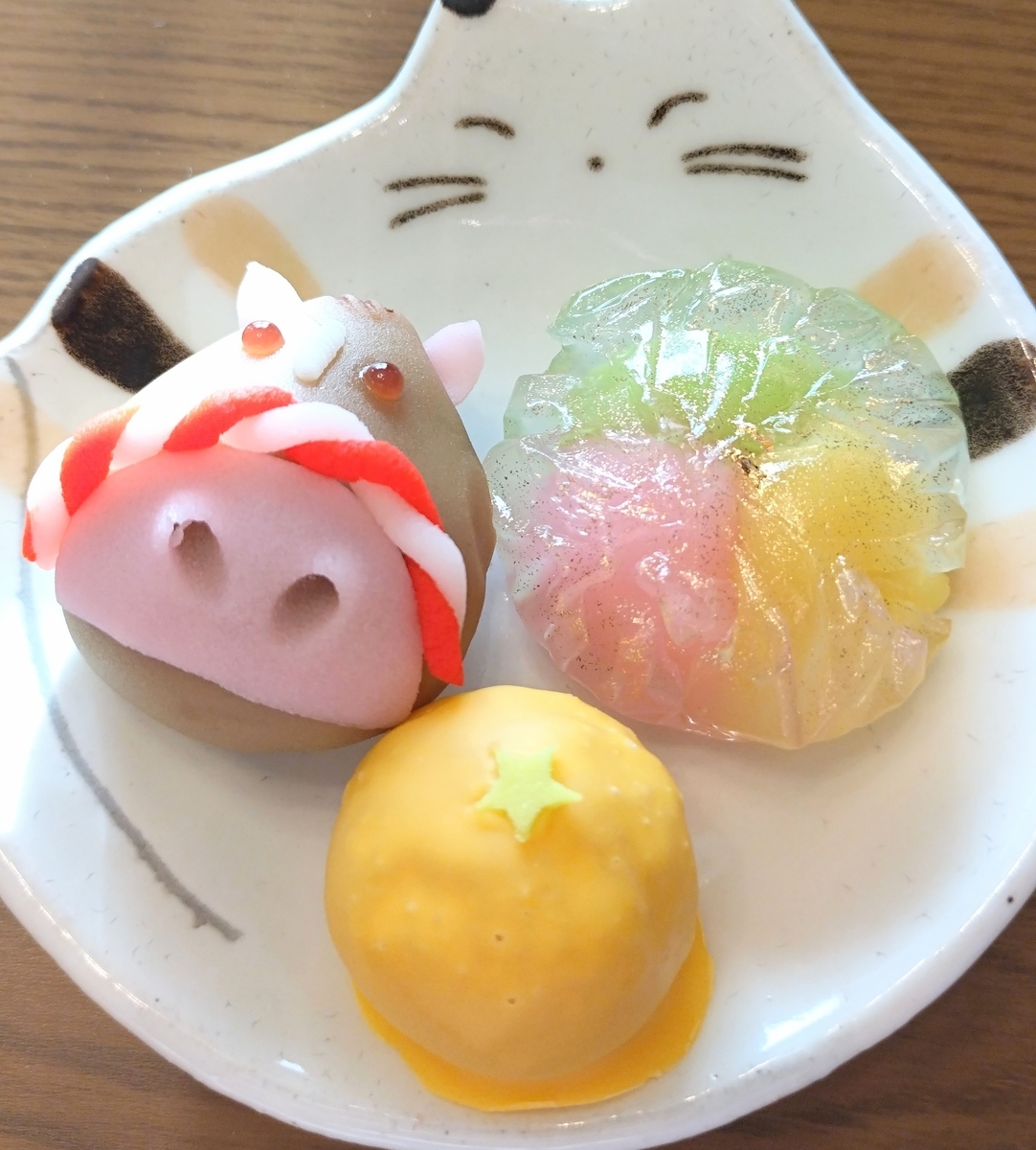 2025年和菓子納めは菓匠花見さん - ひろとカフェと