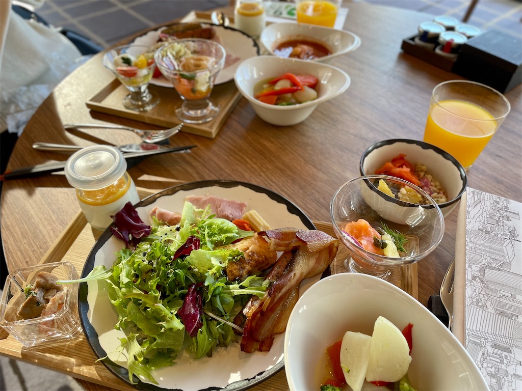 アンダーズ東京の朝食を実食レポ！ビュッフェと選べる1品で大満足