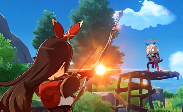 原神：戦闘中の操作キャラ切替えが楽しい[原神SS旅日記]